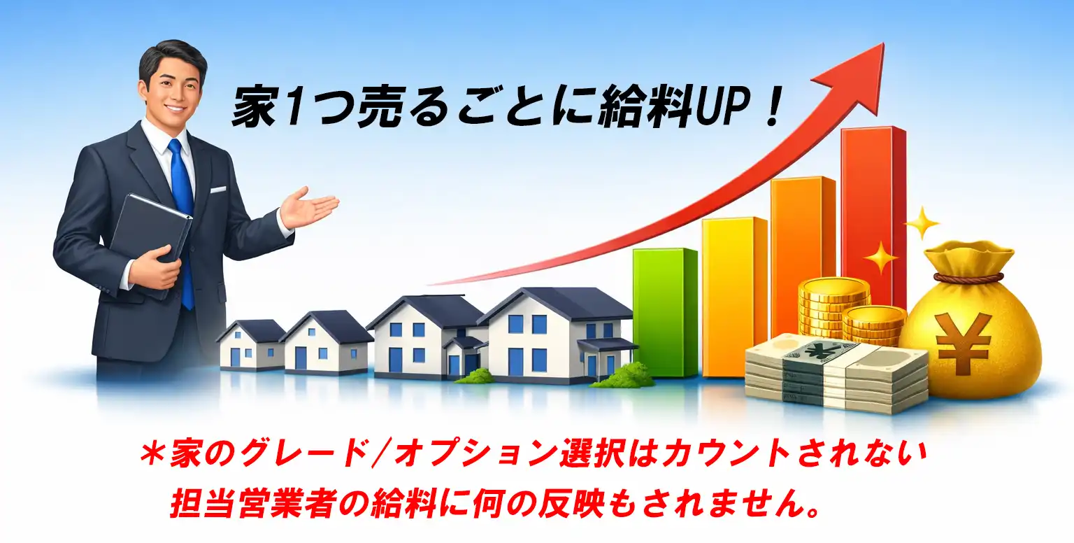 一条工務店正社員（営業担当者）給料の話【重要】